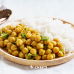 Curry de pois chiches au lait de coco